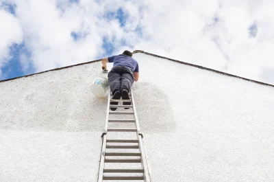 Peinture extérieure à la Réorthe — façades et ravalement